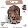BUTACA DRC GRID TOFFEE  ( ASU )