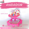 ANDADOR MUSICAL FUCSIA  ( ASU )