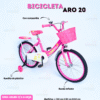 BICICLETA ARO 20  ( ASU )