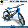 BICICLETA ARO 20  ( ASU )