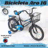 BICICLETA ARO 16  ( ASU )