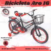 BICICLETA ARO 16  ( ASU )
