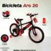 BICICLETA ARO 20 CON HOPPY  ( ASU )