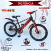 BICICLETA ARO 20 MBARETE POTENCIA  ( ASU )