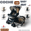 COCHE CON BABY SEAT  ( ENC )
