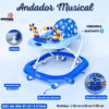 ANDADOR MUSICAL CON BLUETOOTH  ( ASU )