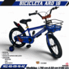 BICICLETA ARO 16  ( ASU )