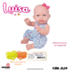 MUÑECA LUISA SIN CABELLO  ( ASU )